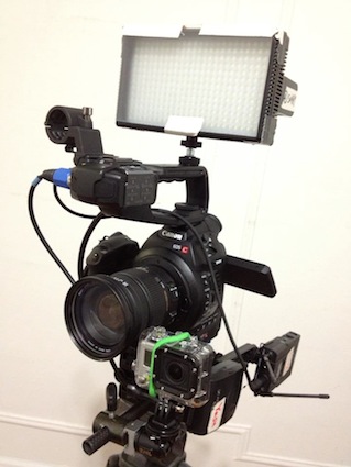 C100 with gear